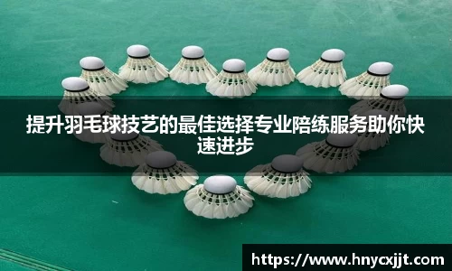 提升羽毛球技艺的最佳选择专业陪练服务助你快速进步